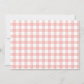 Little Pumpkin Pastel Roze Herfst 1e verjaardag Kaart (Achterkant)