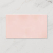 Little Pumpkin Pink Diaper Raffle Baby shower Kaar Informatiekaartje (Achterkant)