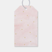 Little Pumpkin Pink Gold Day Cadeaulabel (Achterkant)