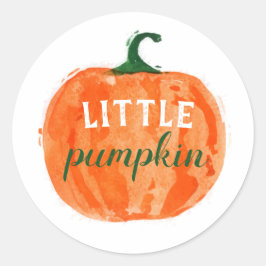 Little Pumpkin Ronde Sticker