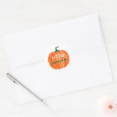 Little Pumpkin Ronde Sticker (Envelop)
