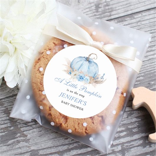 Little Pumpkin Ronde Sticker