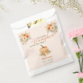 Little Pumpkin Rustic Orange Autumn Baby Shower  Bedankzakje (Gezegeld)