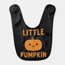 Little Pumpkin Schattigee Herfst Baby Slabbetje