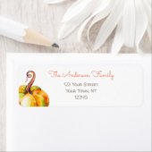 Little Pumpkin Simple Etiket (Insitu)