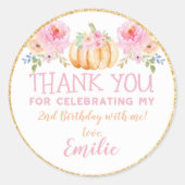 Little Pumpkin Stickers (Voorkant)