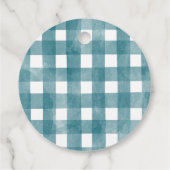 Little Pumpkin Truck Baby shower Bedankt Label (Achterkant)