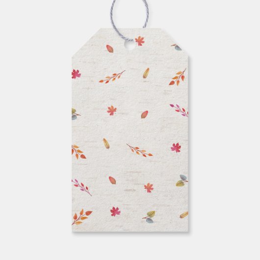 Little Pumpkin Truck Dank je cadeau Labels Cadeaulabel (Achterkant)