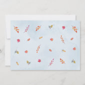 Little Pumpkin Truck Herfst Birthday Kaart (Achterkant)