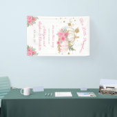 Little Pumpkin Twin Girl Baby shower Spandoek (Beurs)