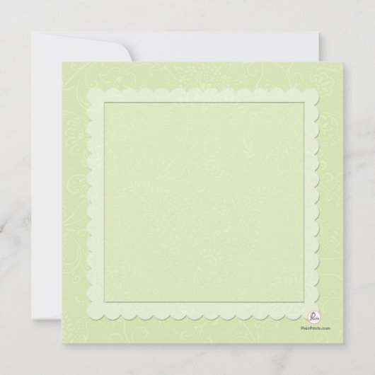 Little Pumpkin-uitnodiging Kaart (Achterkant)