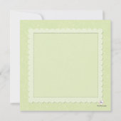 Little Pumpkin-uitnodiging Kaart (Achterkant)