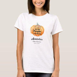 Little Pumpkin Welcome Baby shower T-shirt