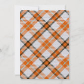 Little Pumpkin wordt twee 2e Meisje Verjaardag Kaart (Achterkant)