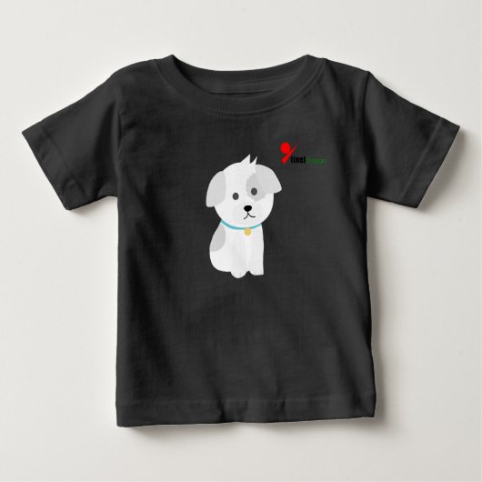 Little Puppy Baby T-Shirt (Voorkant)