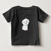 Little Puppy Baby T-Shirt (Achterkant)