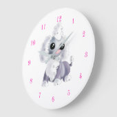 Little Puppy Clock - Custom Colors Grote Klok (Hoek)