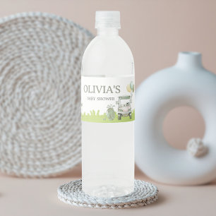 Little Putter Golf Baby Shower Waterfles Etiket