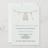 Little Putter Golf Schattige Genderneutraal Baby s Kaart (Voorkant)