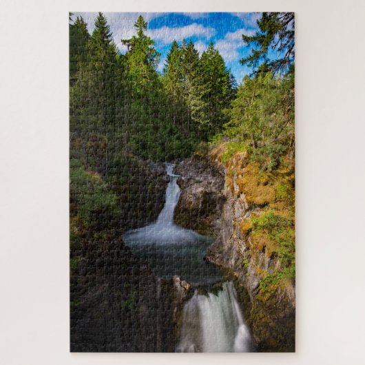 Little Qualicum Herfsten Vancouver Island Canada Legpuzzel (Verticaal)