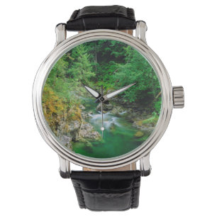Little Qualicum-rivier Horloge