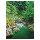 Little Qualicum-rivier Klembord (Achterkant)