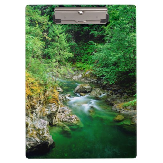 Little Qualicum-rivier Klembord (Voorkant)