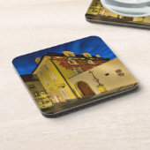 Little Quarter Cross Night Hard Plastic Coaster Bier Onderzetter (Linkerzijde)