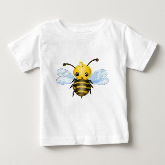 Little Queen Bee Baby T-shirt - schilderen (Voorkant)