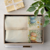 Little Rabbit and Easter Eggs Populair Collectie Tissuepapier (Geschenk)