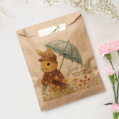 Little Rabbit Baby shower Bedankzakje (Gezegeld)