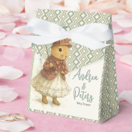 Little Rabbit Baby Shower for Girl Bedankdoosjes