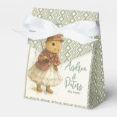 Little Rabbit Baby Shower for Girl Bedankdoosjes (Voorkant Zijde)