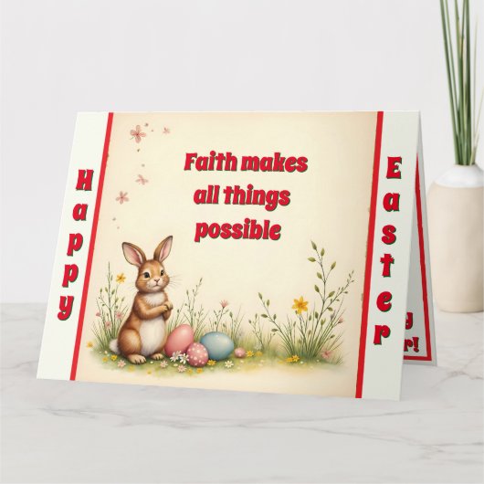 Little Rabbit Easter  Populair Collectie Kaart (Voorkant)