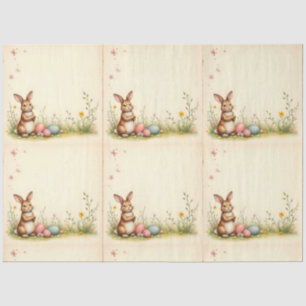 Little Rabbit Easter  Populair Collectie Tissuepapier