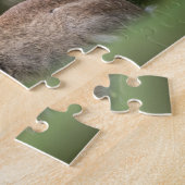 Little Rabbit Natuur Foto Legpuzzel (Zijkant)