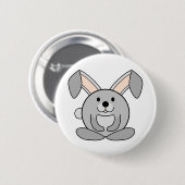 Little rabbit ronde button 5,7 cm (Voorkant /achterkant)