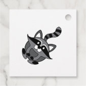 Little Raccoon Bedankjes Labels (Achterkant)