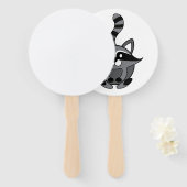 Little Raccoon Handwaaier (Voorkant en achterkant)