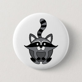 Little Raccoon Ronde Button 5,7 Cm