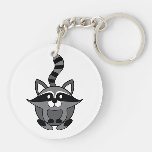 Little Raccoon Sleutelhanger (Achterkant)