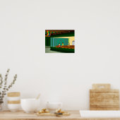 Little Rainbow Diner Poster (Keuken)