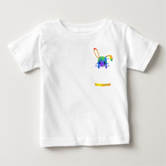 Little Rainbow Pocket Bunny (Voorkant)