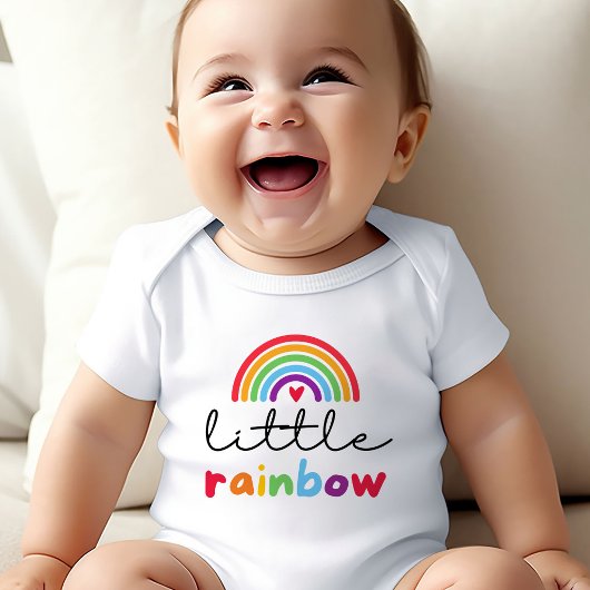 Little Rainbow Pride Schattigee Baby Bodysuit