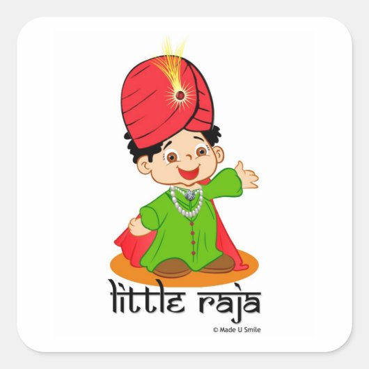 Little Raja Stickers (Voorkant)