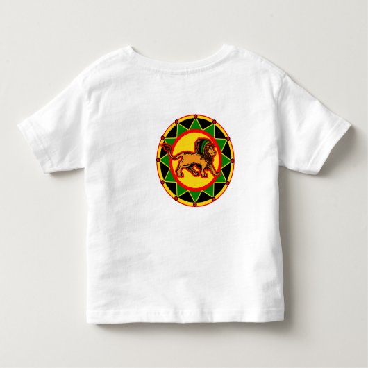 Little Rasta Kinder Shirts (Achterkant)