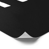 Little Ray of Pitch Black Funny Quote Poster (Hoek)