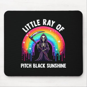 Little Ray of Pitch Black Sunshine Death Rainbow H Muismat