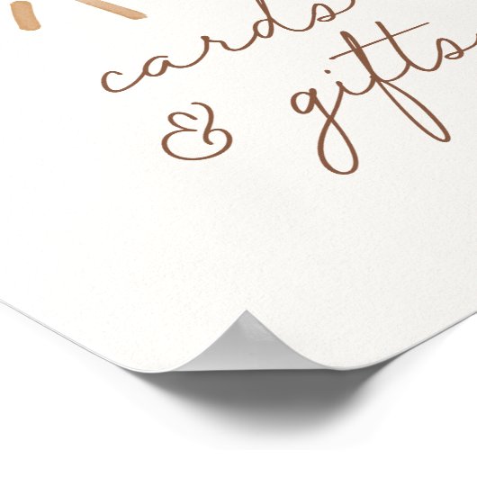 Little Ray of Sunshine Baby shower Kaarten and Gif Poster (Hoek)