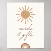 Little Ray of Sunshine Baby shower Kaarten and Gif Poster (Voorkant)